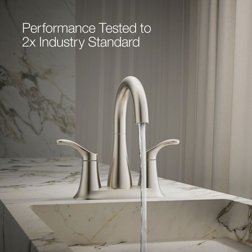 Main product image of Simplice Two Handle Centerset Lav Faucet (Brushed Nickel), K-27388-4-BN