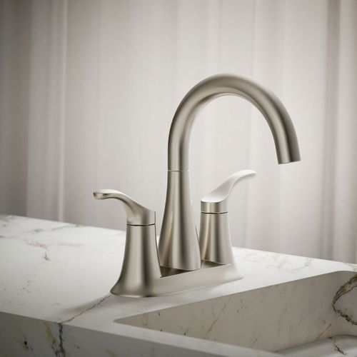Main product image of Simplice Two Handle Centerset Lav Faucet (Brushed Nickel), K-27388-4-BN