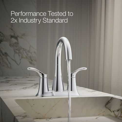 Main product image of Simplice Two Handle Centerset Lav Faucet (Polished Chrome), K-27388-4-CP