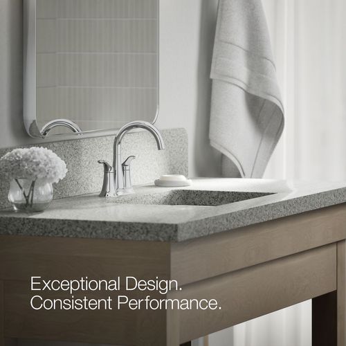 Main product image of Simplice Two Handle Centerset Lav Faucet (Polished Chrome), K-27388-4-CP