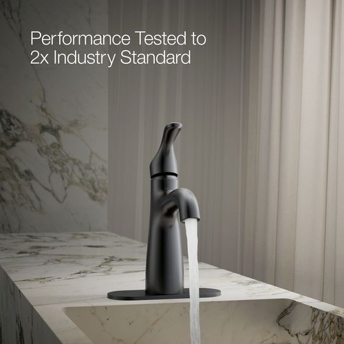 Main product image of Simplice Single Handle Lav Faucet, 0.5 GPM (Matte Black), K-27389-4N-BL