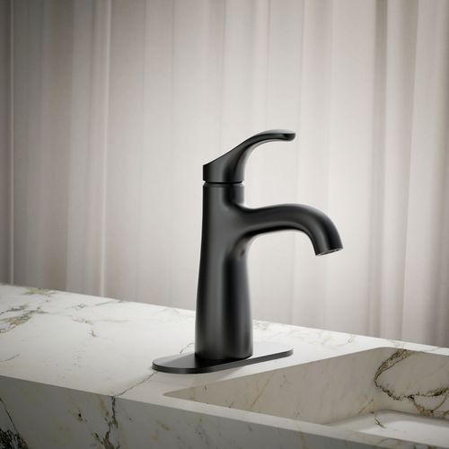 Main product image of Simplice Single Handle Lav Faucet, 0.5 GPM (Matte Black), K-27389-4N-BL