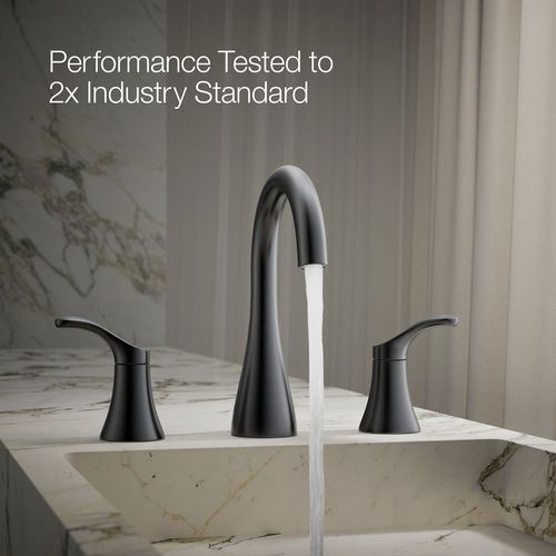 Main product image of Simplice Two Handle Widespread Lav Faucet, 1.2 GPM (Matte Black), K-27390-4-BL