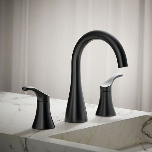Main product image of Simplice Two Handle Widespread Lav Faucet, 1.2 GPM (Matte Black), K-27390-4-BL