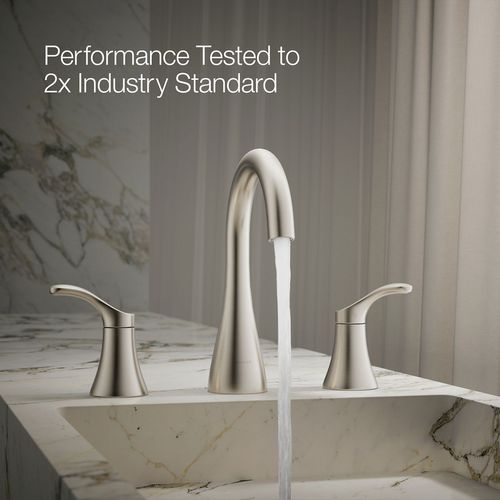 Main product image of Simplice Two Handle Widespread Lav Faucet, 1.2 GPM (Brushed Nickel), K-27390-4-BN