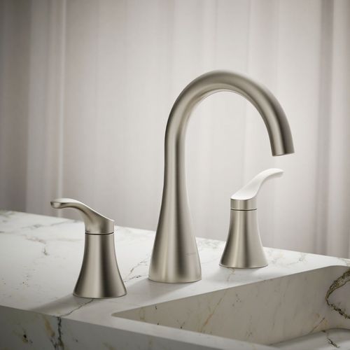 Main product image of Simplice Two Handle Widespread Lav Faucet, 1.2 GPM (Brushed Nickel), K-27390-4-BN