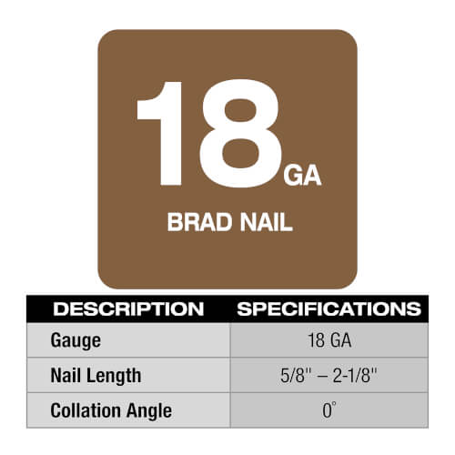 Main product image of M18 FUEL 18 Gauge Brad Nailer (Tool Only)