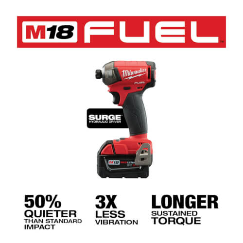 Main product image of M18 Fuel Surge 1/4" Hex Hydraulic Driver Kit