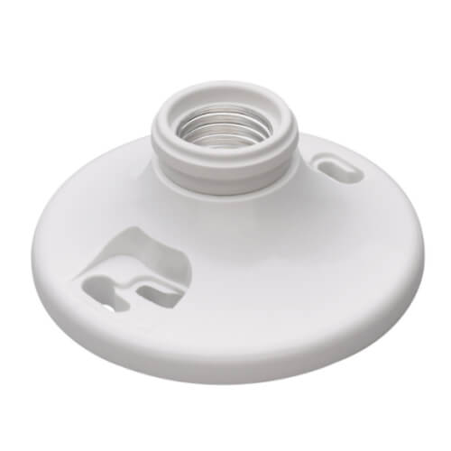 Main product image of Lampholder, Medium Base, Keyless - White (660W)