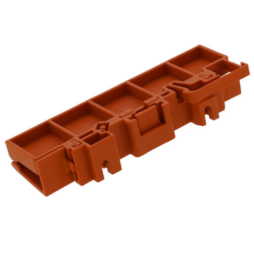 Mounting Carrier for 2773 Series 20-12 Sol/18-12 Str Pushwire Connectors (Orange)