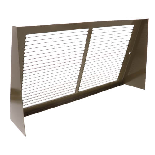 Main product image of 14" x 8" Golden Sand Baseboard Return Air Grille (658 Series)
