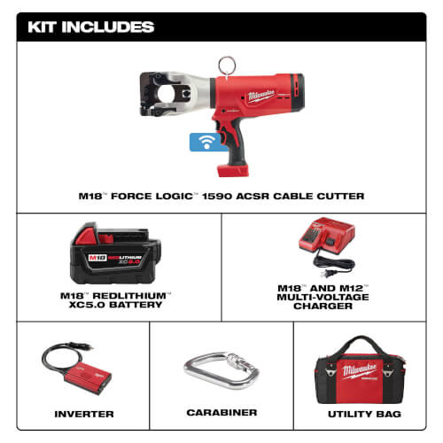 Main product image of M18 FORCE LOGIC 1590 ACSR Cable Cutter Kit