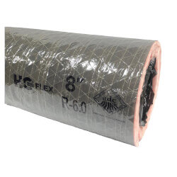 5" x 25' F118 Insulated Flex Duct (Black Jacket)