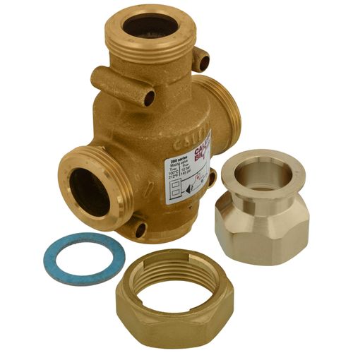 Main product image of 1" Female NPT ThermoProtec Thermostatic Mixing Valve (140-Degrees F Tset)