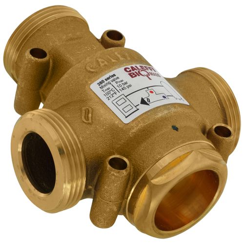 Main product image of 1" Female NPT ThermoProtec Thermostatic Mixing Valve (140-Degrees F Tset)