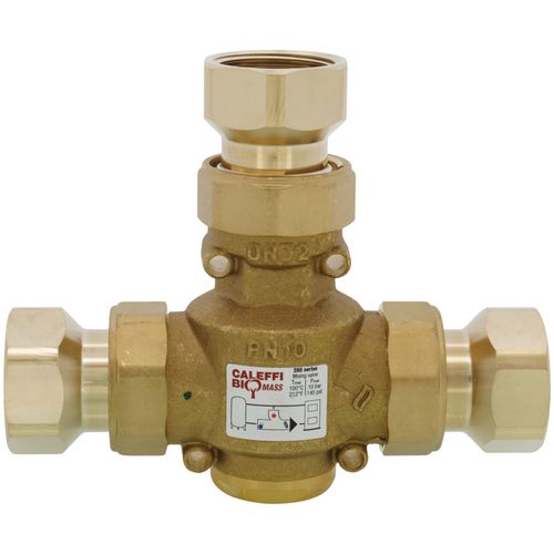 Main product image of 1-1/4" Female NPT ThermoProtec Thermostatic Mixing Valve (130-Degrees F Tset)