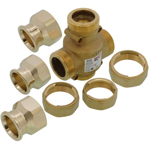 Main product image of 1-1/4" Female NPT ThermoProtec Thermostatic Mixing Valve (130-Degrees F Tset)