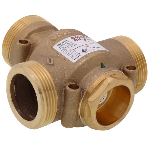 1-1/4" Female NPT ThermoProtec Thermostatic Mixing Valve (140-Degrees F Tset)