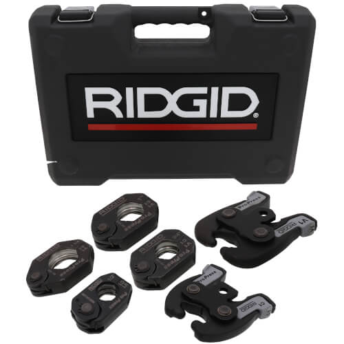 1/2" to 1-1/4" ProPress Ring Combo Kit, V1/C1 Ring Actuator & Carrying Case