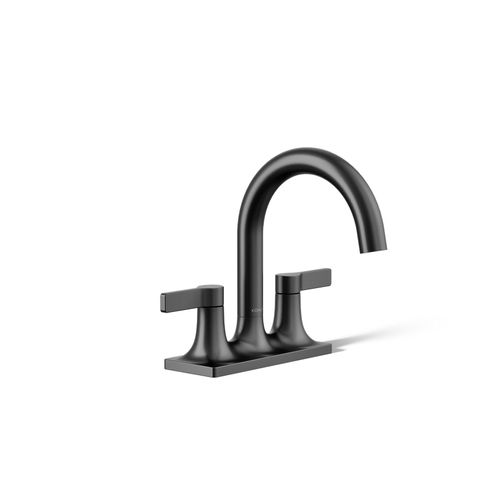 Main product image of Venza Two Handle Centerset Lav Faucet (Matte Black), K-28124-4-BL
