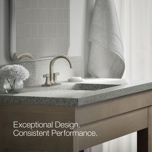 Main product image of Venza Two Handle Centerset Lav Faucet (Brushed Nickel), K-28124-4-BN