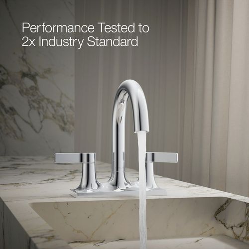 Main product image of Venza Two Handle Centerset Lav Faucet (Polished Chrome), K-28124-4-CP