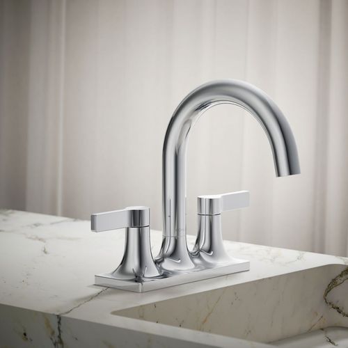 Main product image of Venza Two Handle Centerset Lav Faucet (Polished Chrome), K-28124-4-CP