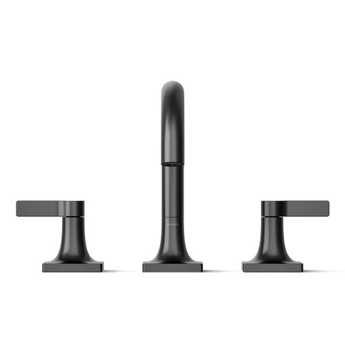 Main product image of Venza Two Handle Widespread Lav Faucet, 1.2 GPM (Matte Black), K-28125-4-BL