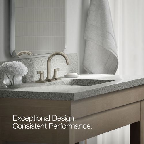 Main product image of Venza Two Handle Widespread Lav Faucet, 0.5 GPM (Brushed Nickel), K-28125-4N-BN