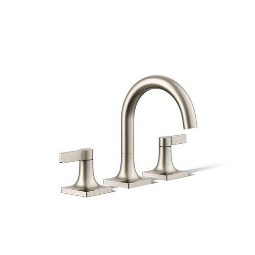 Main product image of Venza Two Handle Widespread Lav Faucet, 0.5 GPM (Brushed Nickel), K-28125-4N-BN