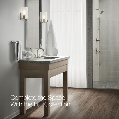 Main product image of Venza Two Handle Widespread Lav Faucet, 0.5 GPM (Brushed Nickel), K-28125-4N-BN
