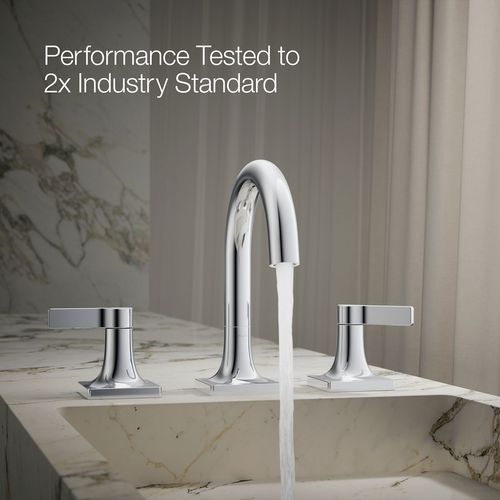 Main product image of Venza Two Handle Widespread Lav Faucet, 1.2 GPM (Polished Chrome), K-28125-4-CP