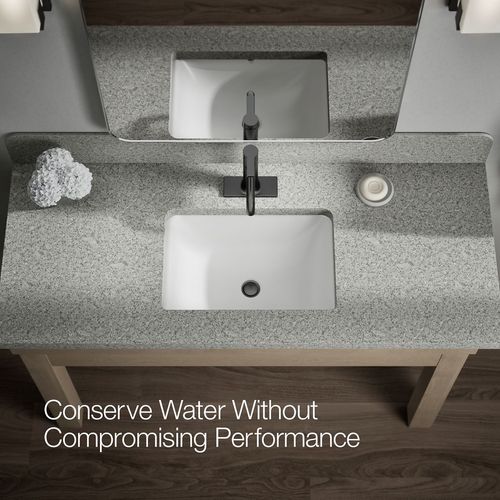 Main product image of Venza Single Handle Centerset Lav Faucet, 0.5 GPM (Matte Black), K-28126-4N-BL