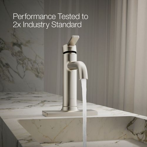 Main product image of Venza Single Handle Centerset Lav Faucet, 1.2 GPM (Brushed Nickel), K-28126-4-BN