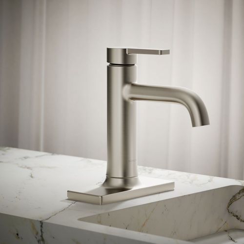 Main product image of Venza Single Handle Centerset Lav Faucet, 1.2 GPM (Brushed Nickel), K-28126-4-BN