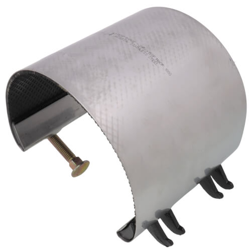 4" x 6" Stainless Steel Dresser Handiband Repair Clamp