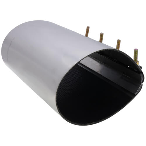 Main product image of 8" x 12" Stainless Steel Dresser Handiband Repair Clamp