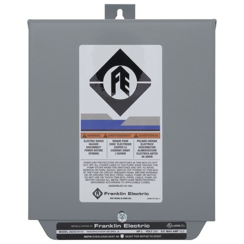 Main product image of Standard Submersible Motor Control Box (2 HP, 230V, 1 Phase)