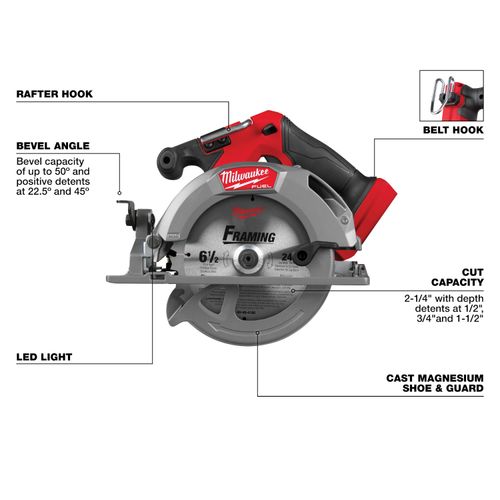 Main product image of M18 Fuel 6-1/2" Circular Saw (Tool Only)