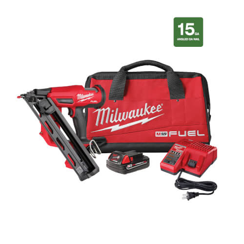Main product image of M18 FUEL 15 Gauge Finish Nailer Kit