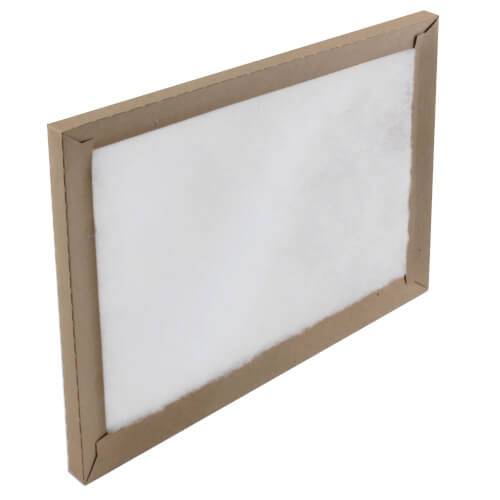 12" x 24" x 1" Polyester Throw Away Replacement Filter