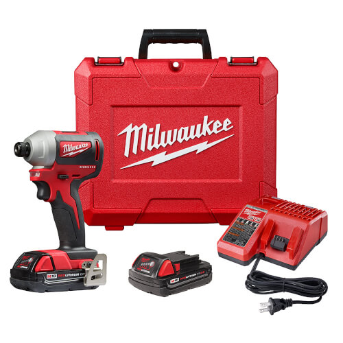 M18 1/4" Hex Impact Driver Kit