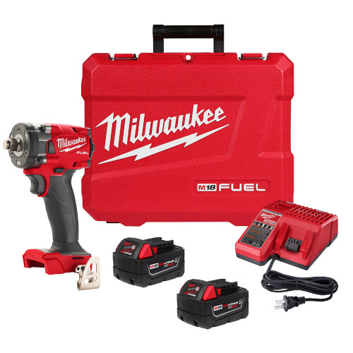 Main product image of M18 Fuel 1/2" Compact Impact Wrench w/ Friction Ring Kit