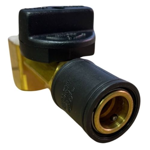 Main product image of 1/2" FIP x 3/8" Quick-Connect Angle Valve w/ Knob