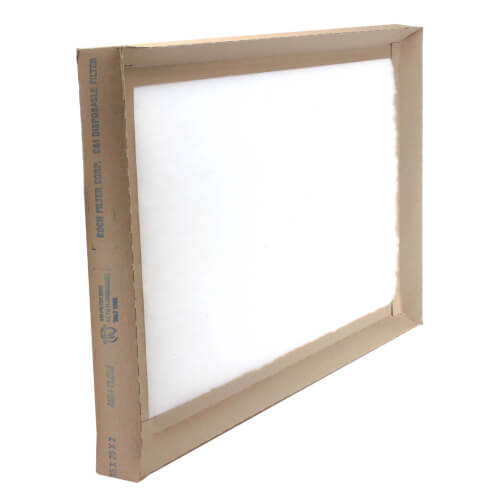 12" x 24" x 2" Polyester Throw Away Replacement Filter