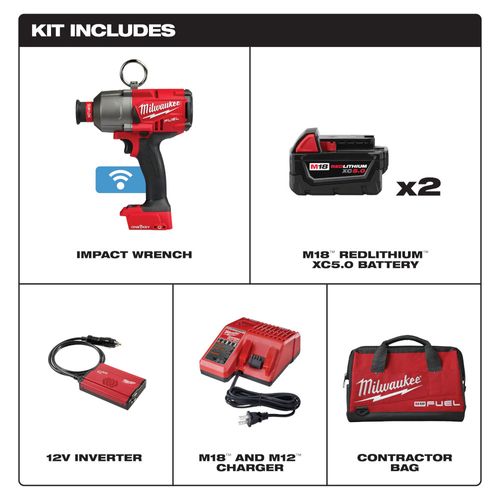 Main product image of M18 FUEL 7/16" Hex Utility High Torque Impact Wrench w/ ONE-KEY Kit