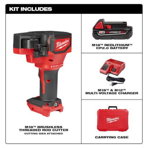 M18 Brushless Threaded Rod Cutter Kit