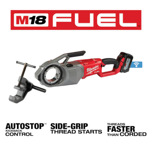 M18 Tool Package w/ M18 FUEL Pipe Threader Kit w/ One-Key & M18 FUEL Deep Cut Band Saw