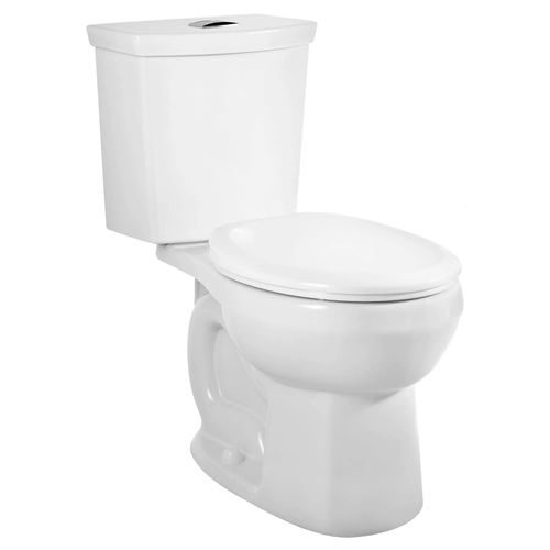 Main product image of H2Option 2-Piece Dual Flush 1.28 gpf/4.8 Lpf and 0.92 gpf/3.5 Lpf Standard Height Round Front Toilet, No Seat (White)