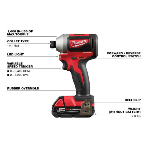 Main product image of M18 Compact Brushless Lithium-Ion Hammer Drill & Impact Driver Kit